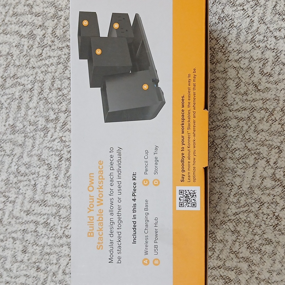 Bostitch Konnect Wireless Charging Desk Accessory Kit - Picture 3 of 7
